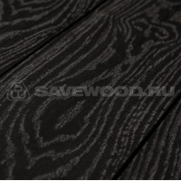 Террасная доска ДПК с тиснением Savewood Salix (4м или 6м, распил в размер) Черный